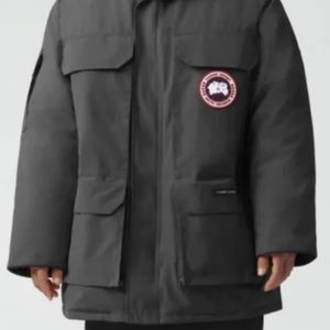 Canada Goose 2XL Men's Expedition Heritage Parka Black Fur Hood Trim Duc…